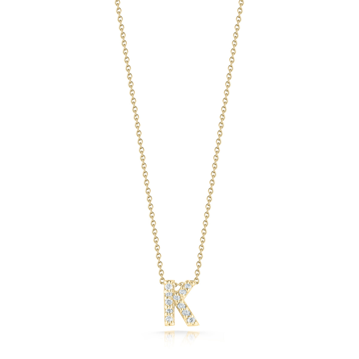KEBOZ ICON LOGO NECKLACE【GOLD】 Necklace Gold Yellow Logo with Jones