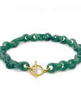 Jade Link Bracelet