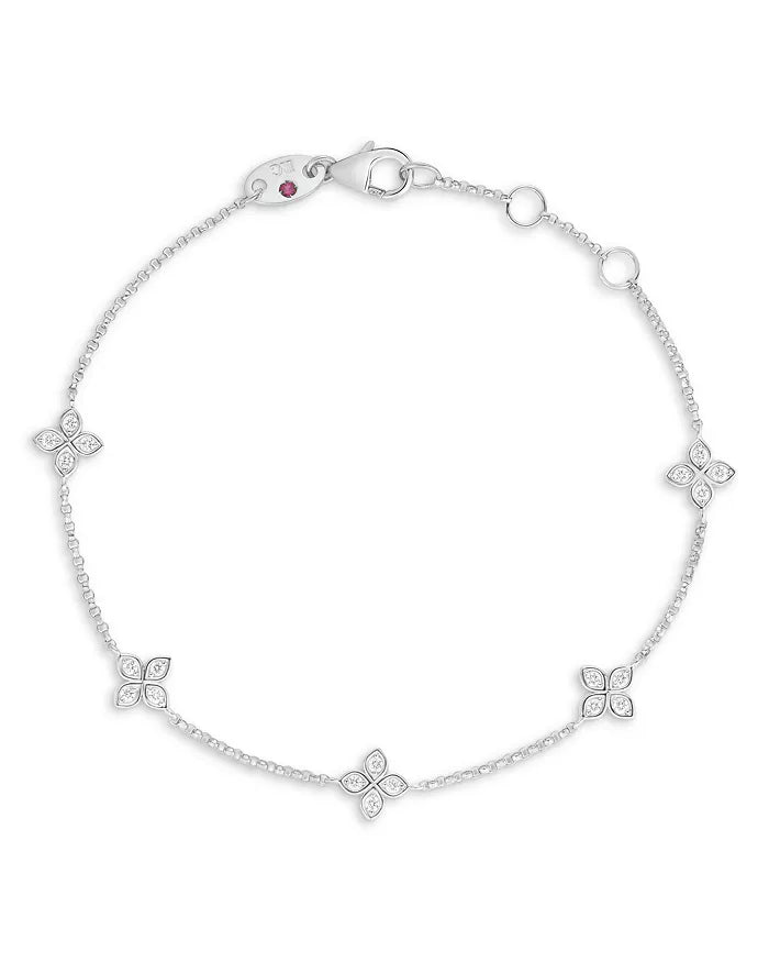 Roberto Coin 18k White Gold Diamond Bracelet