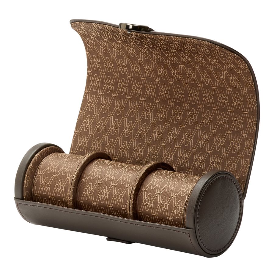 Wolf Earth Triple Watch Roll