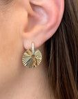 Phillips House 14k Yellow Gold Aura Diamond Earrings