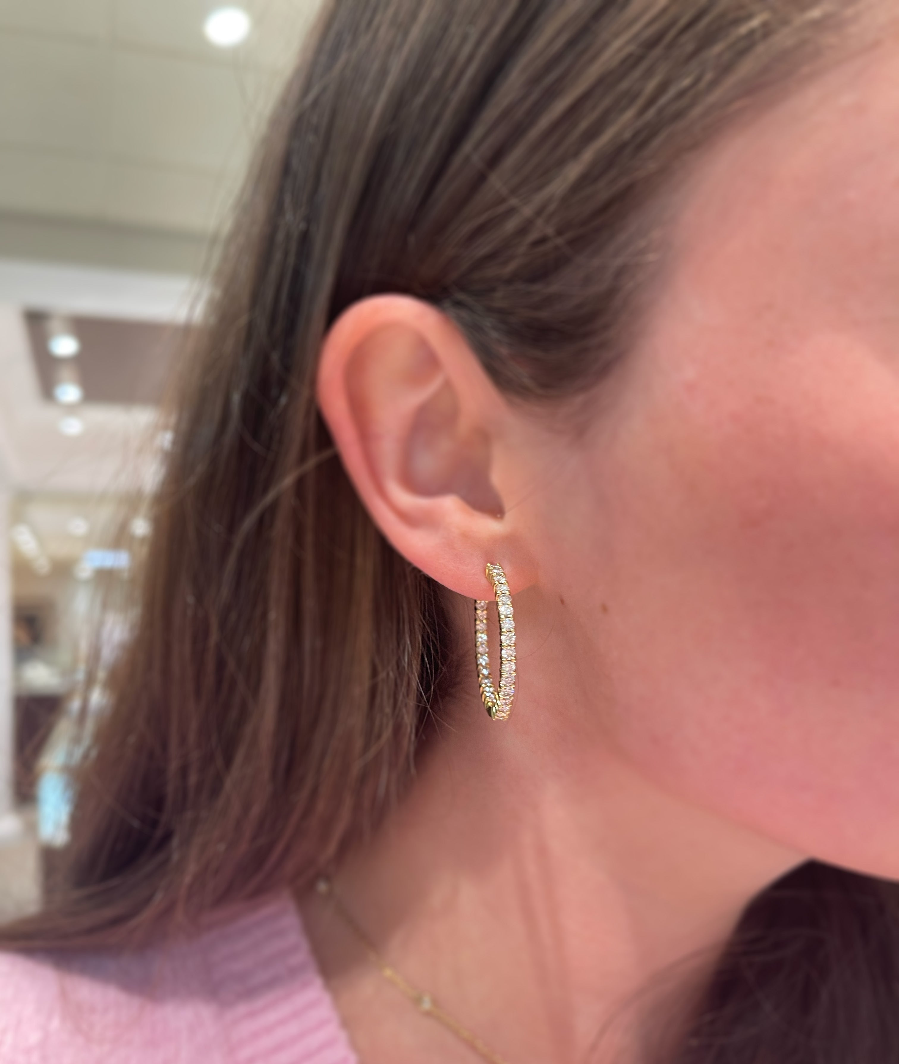 Estate 18k Yellow Gold Estate Earrings