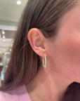 Estate 18k Yellow Gold Estate Earrings
