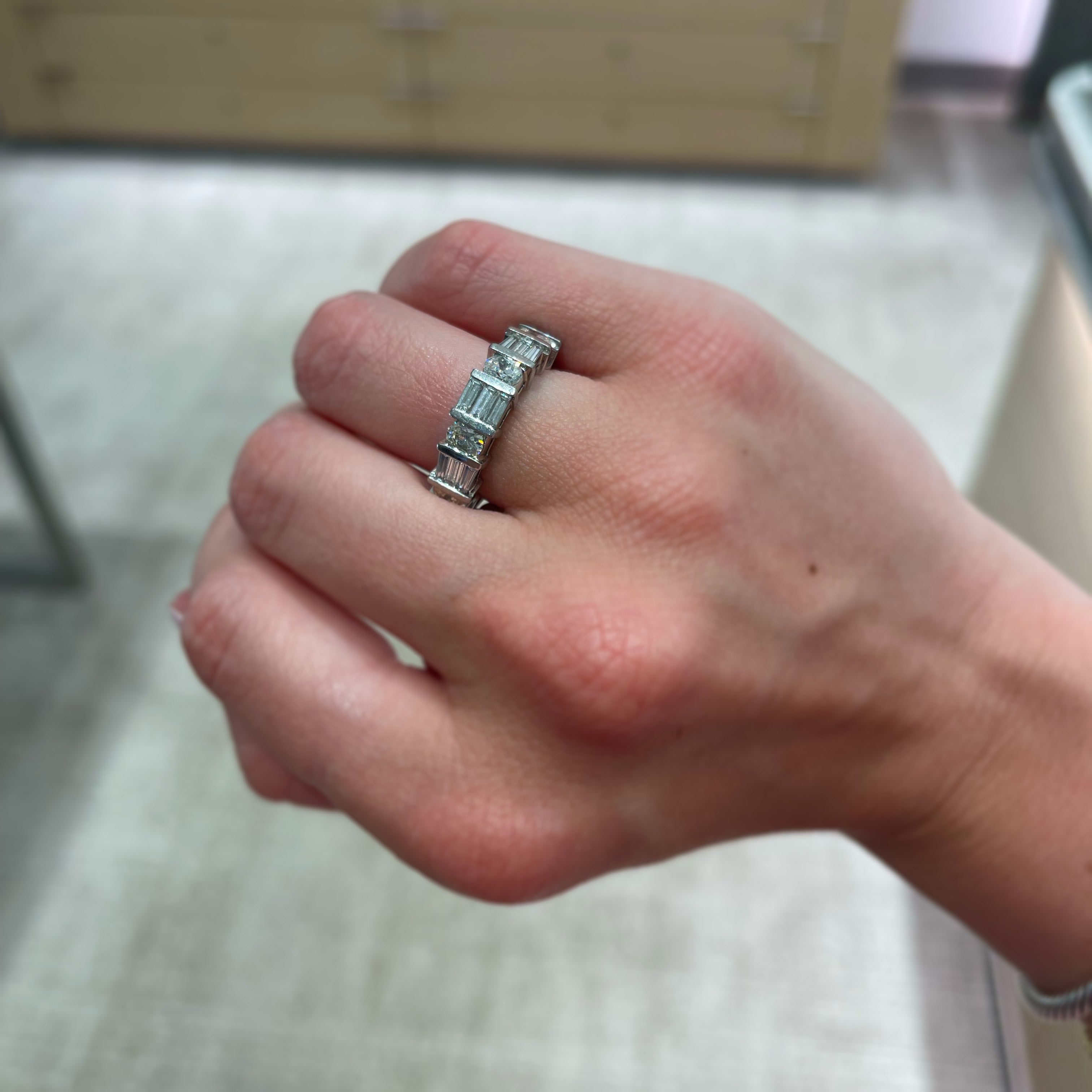 Estate Platinum Estate Ring