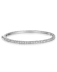 Thin Diamond Bangle, 0.68ctw