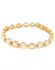 Brown & Co. 18k Yellow Gold Diamond Tennis Bracelet