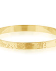 Phillips House 14k Yellow Gold Love Language Bracelet