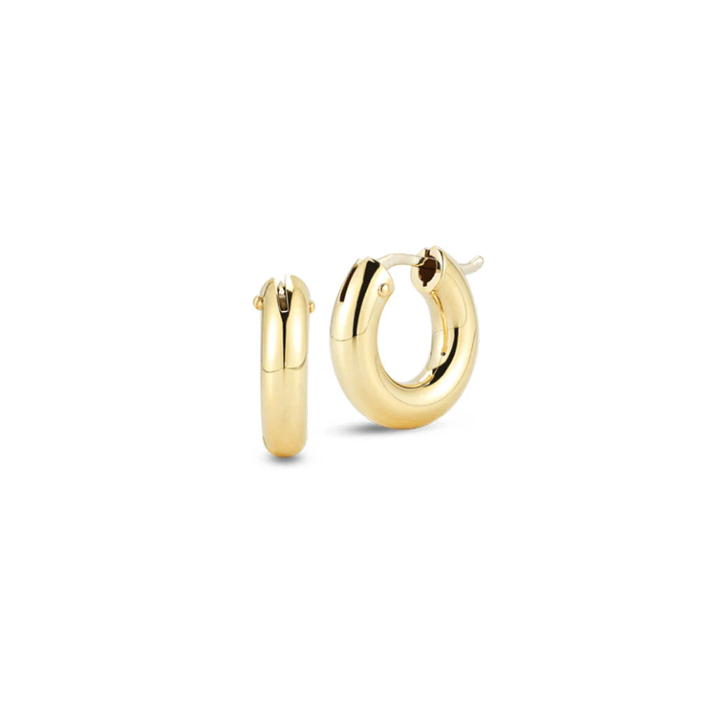 Roberto Coin Designer Gold Earrings