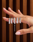Memoire 18K White Gold ODESSA Diamond Band