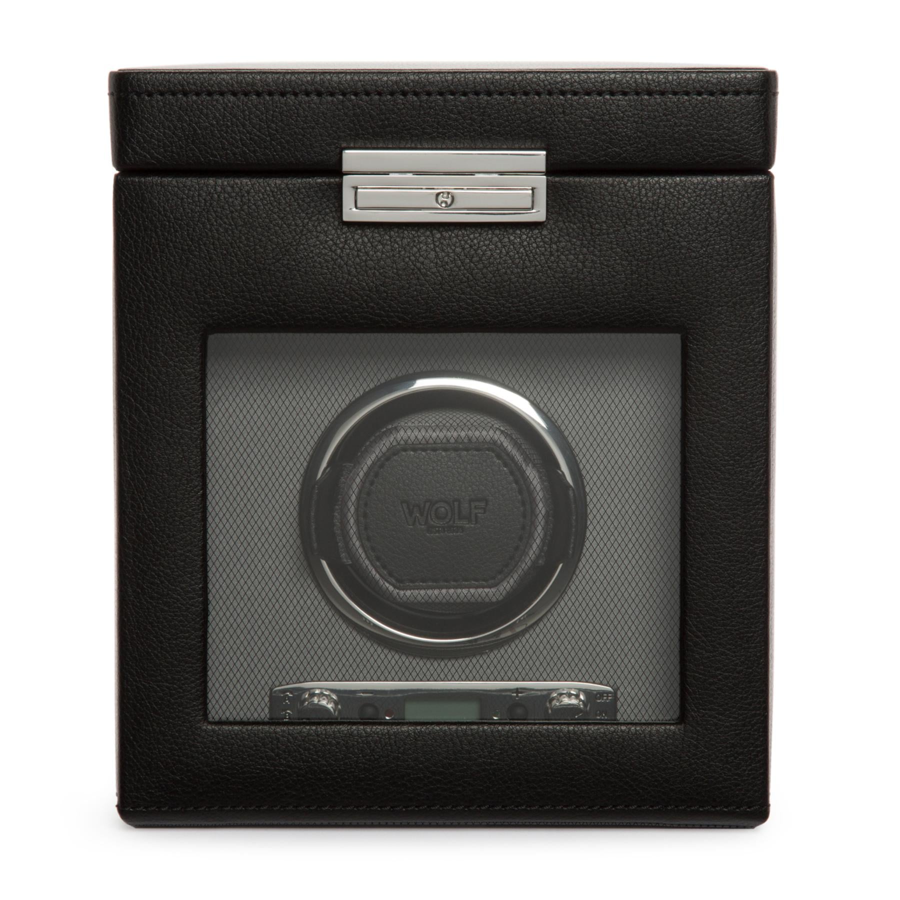 Wolf Classic Single Watch Winder With Storage