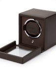 Wolf Cub Single Watch Winder With Cover