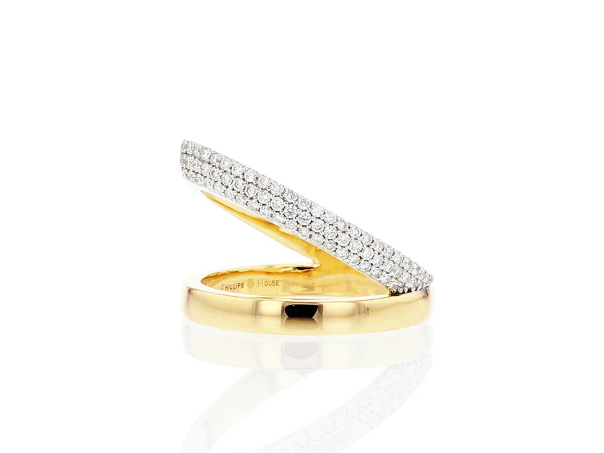 Phillips House 14k Yellow Gold Affair Diamond Ring