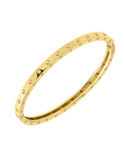 Roberto Coin 18k Yellow Gold Pois Moi Oval Bangle