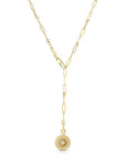 Roberto Coin 18k Yellow Gold Designer Gold Diamond Medallion Necklace