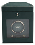 Wolf British Racing Single Watch Winder With Storage