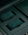 Wolf British Racing Triple Watch Winder With Storage