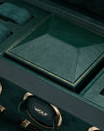 Wolf British Racing Triple Watch Winder With Storage