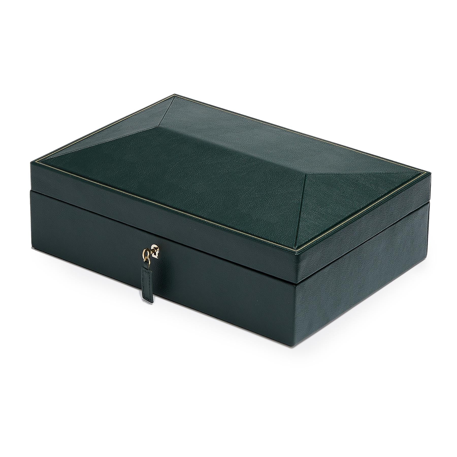 Green 8 Piece Watch Box