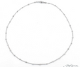 Diamond Station Necklace, 0.71ctw