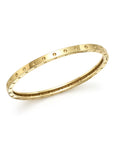 Roberto Coin 18k Yellow Gold Pois Moi Oval Bangle