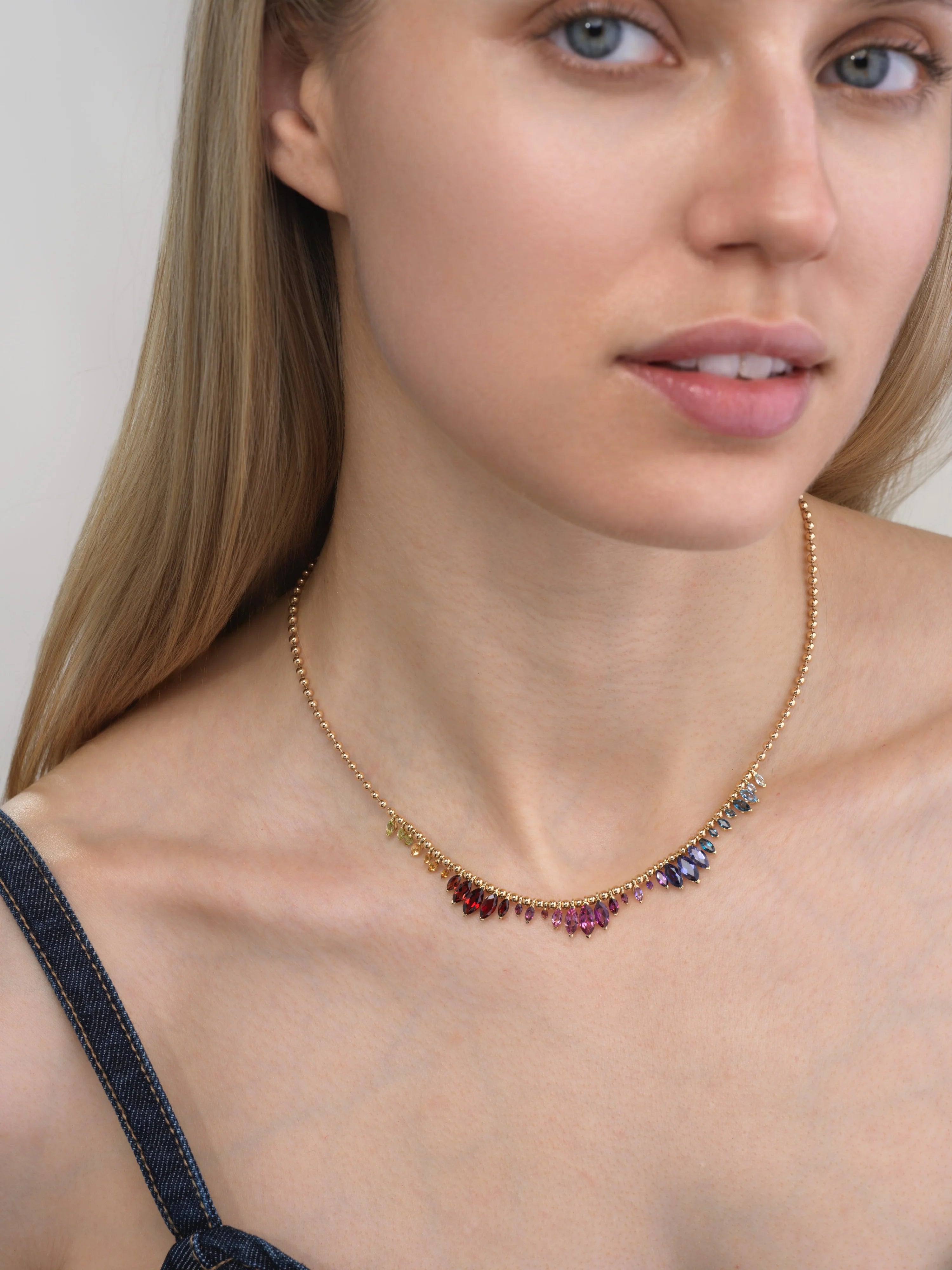 Emily P. Wheeler 18k Yellow Gold Ombre Necklace