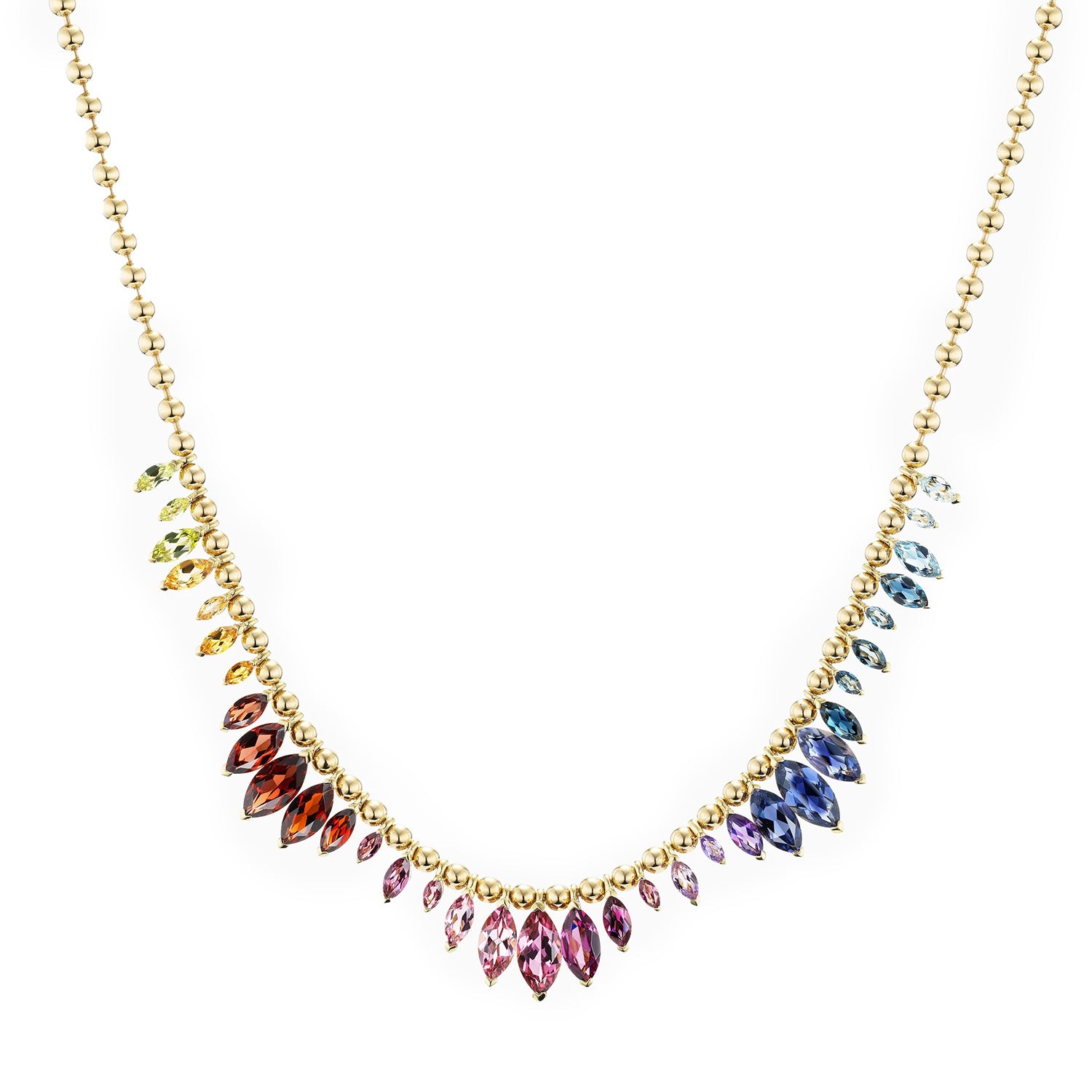 Emily P. Wheeler 18k Yellow Gold Ombre Necklace