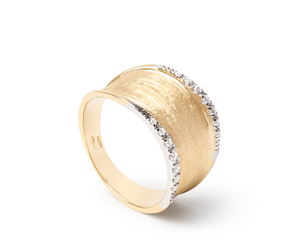 Marco Bicego 18k Yellow Gold Lunaria Diamond Ring