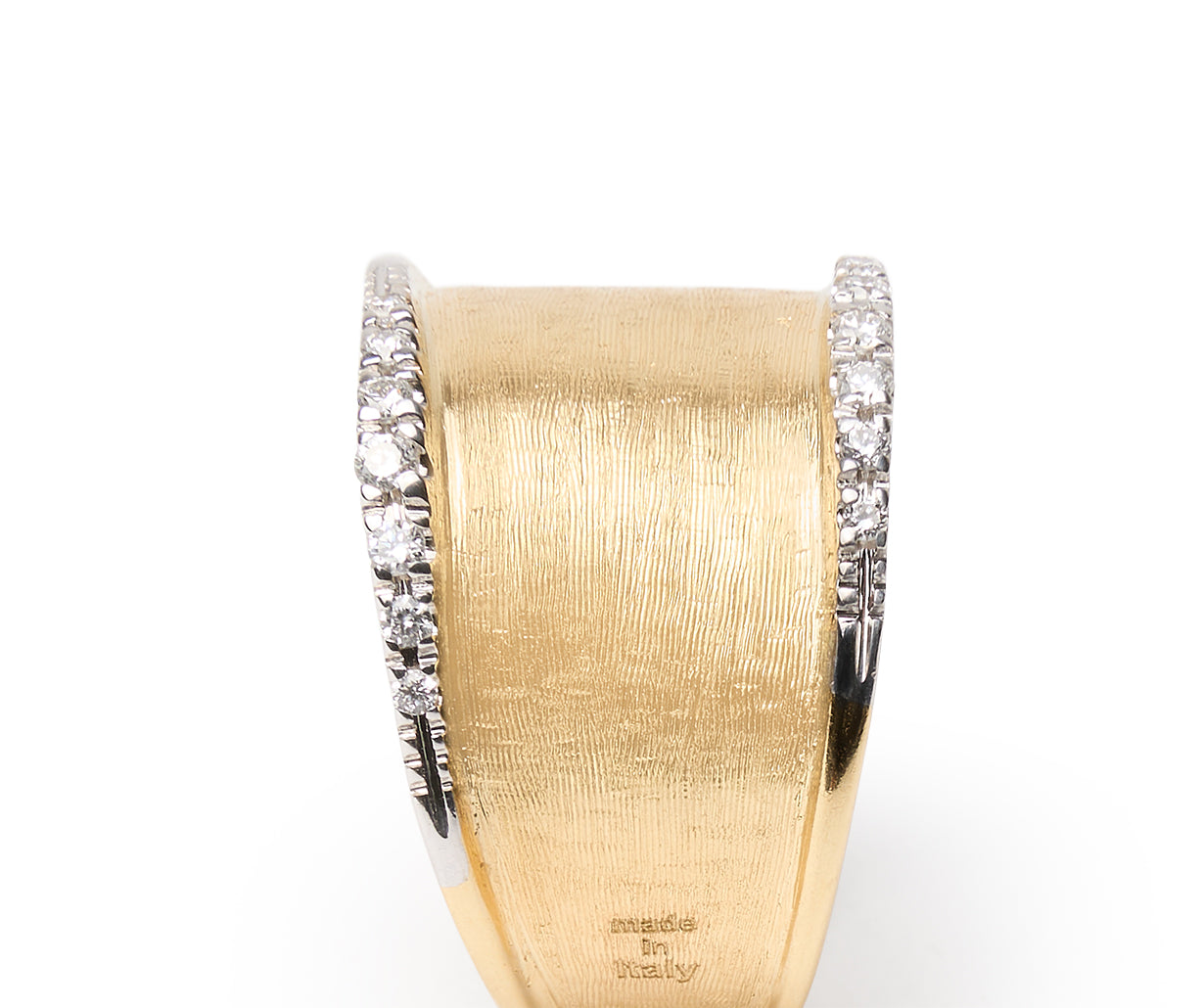 Marco Bicego 18k Yellow Gold Lunaria Diamond Ring