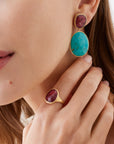 Marco Bicego 18k Yellow Gold And Thulite Lunaria Ring