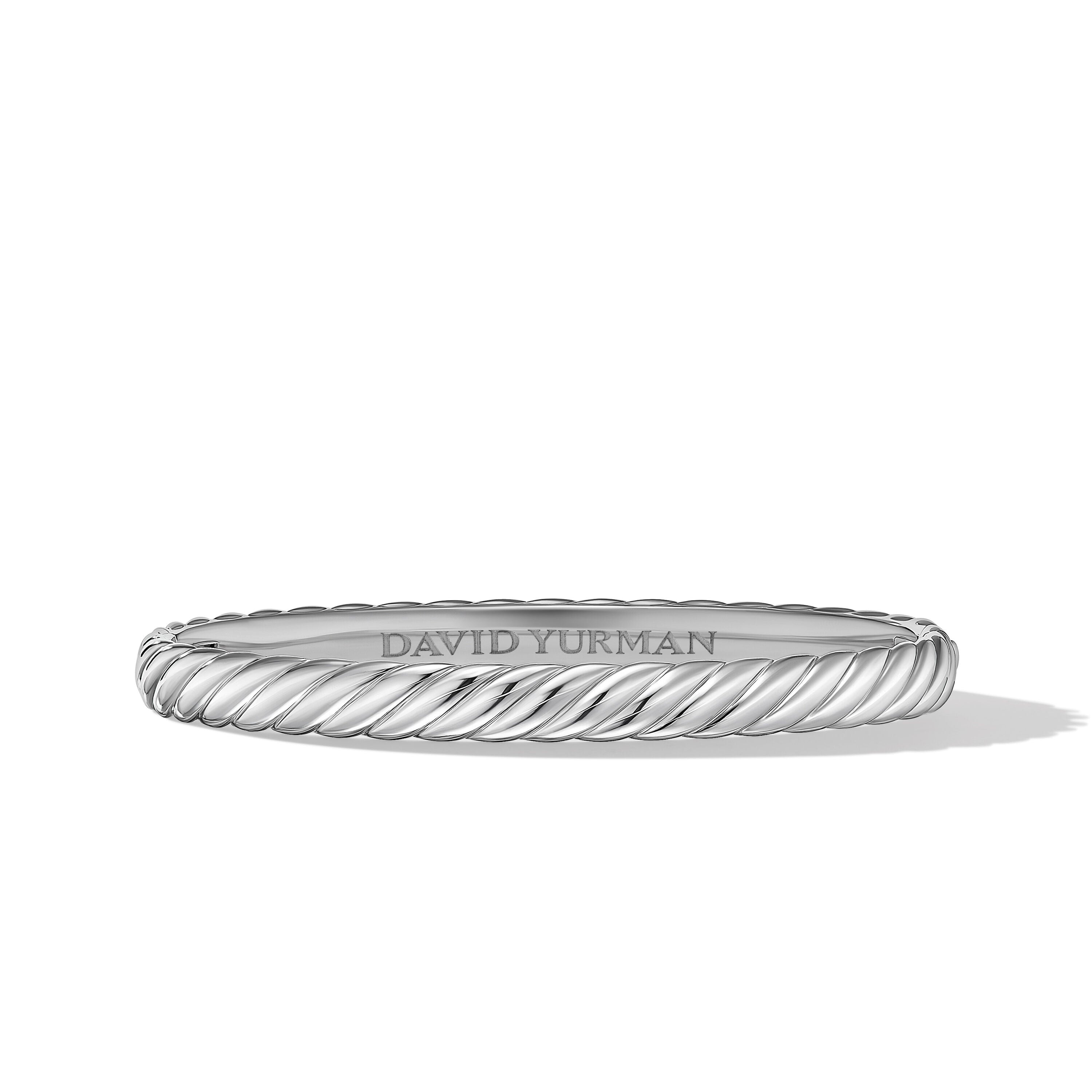 David Yurman 6mm Sculpted Cable Bracelet 18w