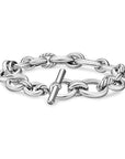 David Yurman Mercer Chain Bracelet In Sterling Silver With Diamonds, 8mm