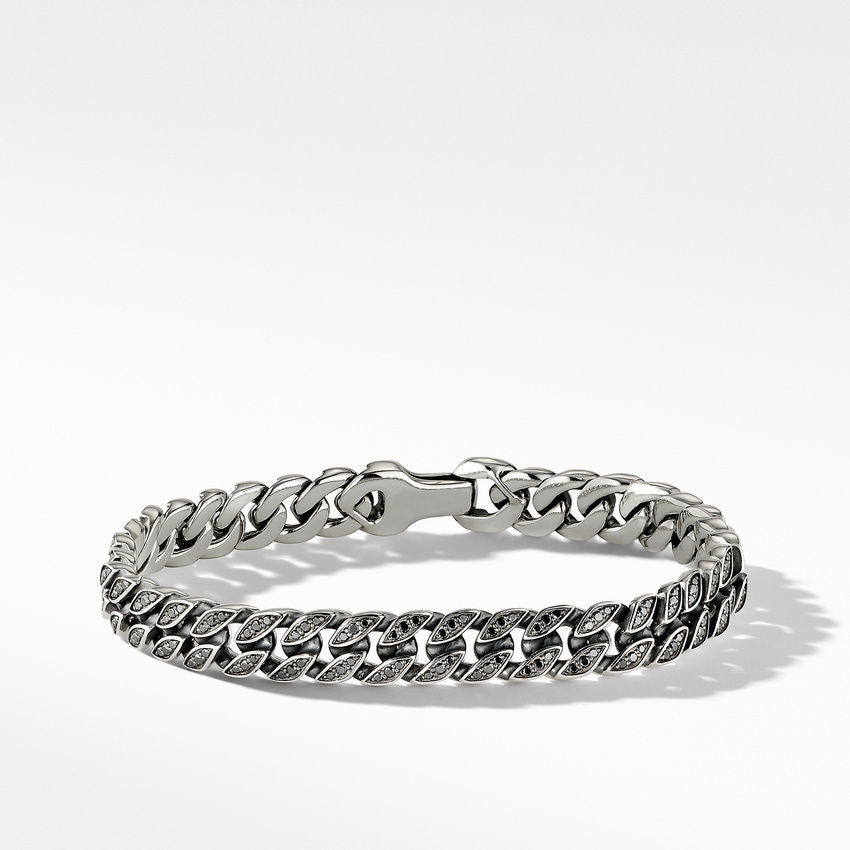 David Yurman 8mm Curb Chain Bracelet Bd Sil