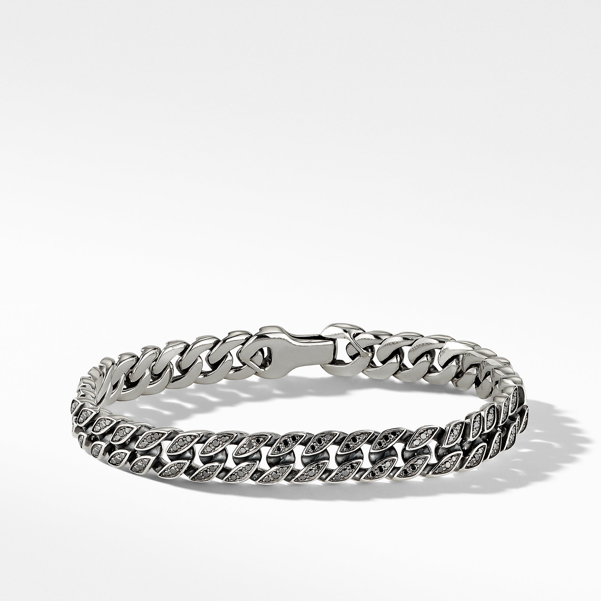 David Yurman 8mm Curb Chain Bracelet Bd Sil