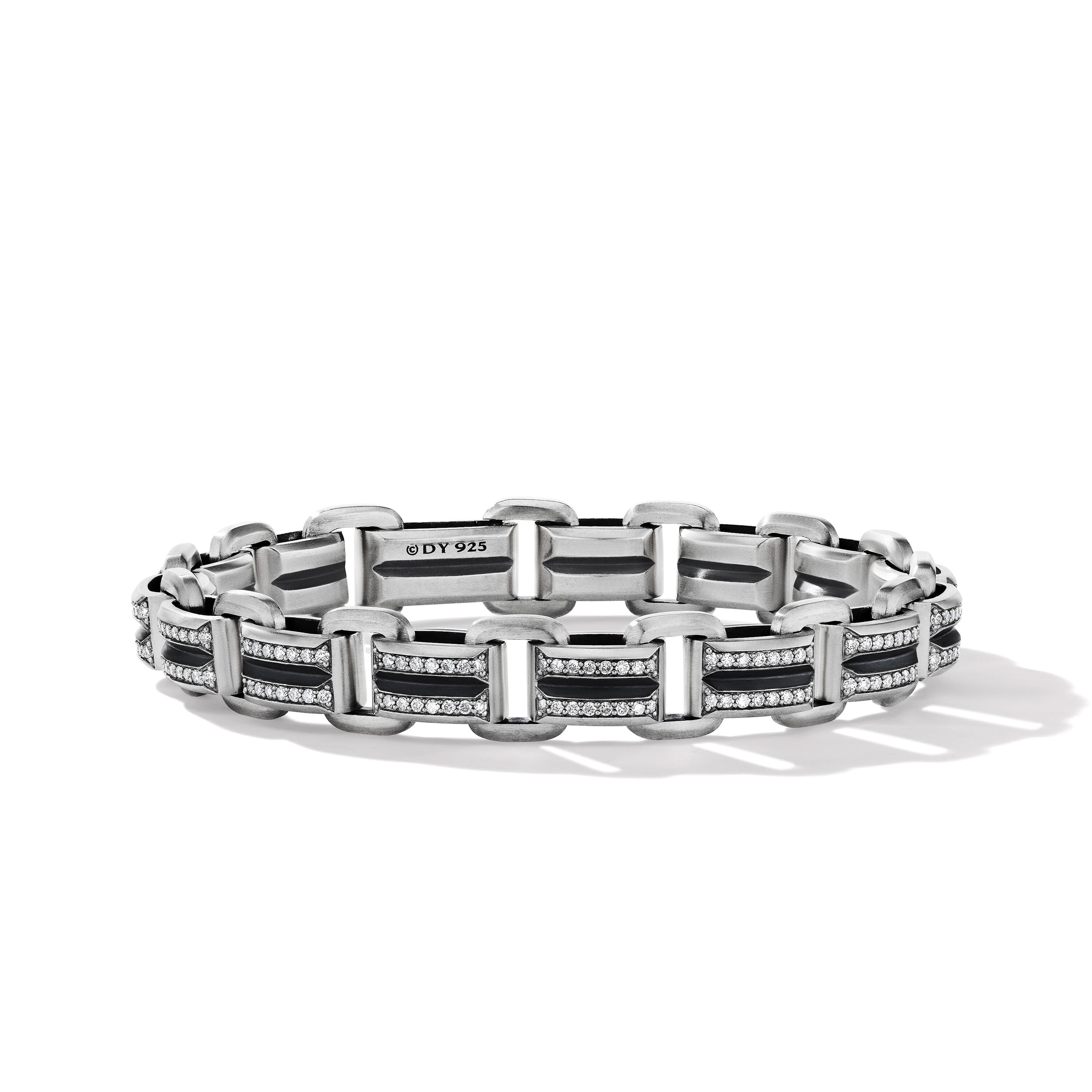 David Yurman 7.5mm Streamline Link Bracelet Di Sil