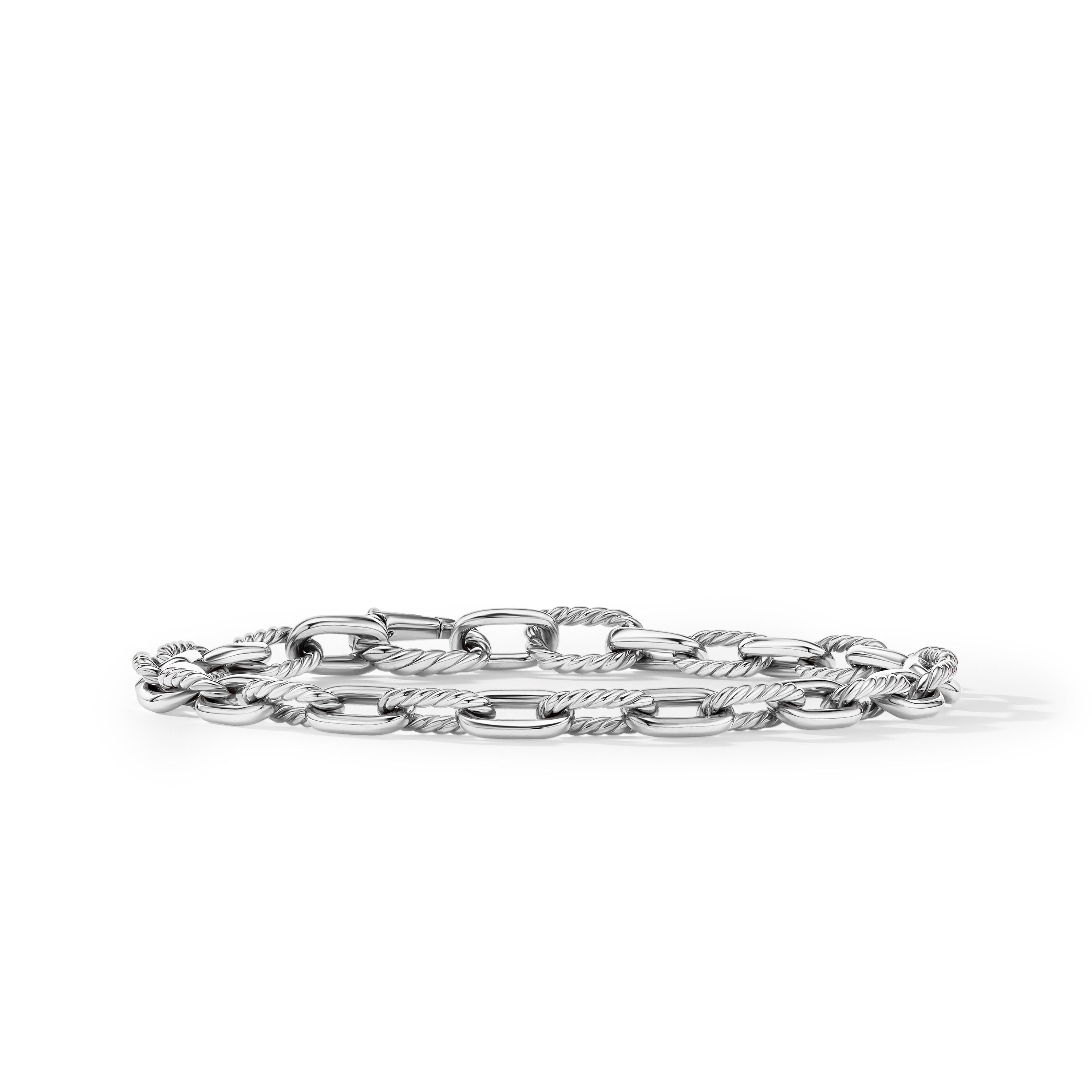 David Yurman 6mm Madison Link Bracelet Sil