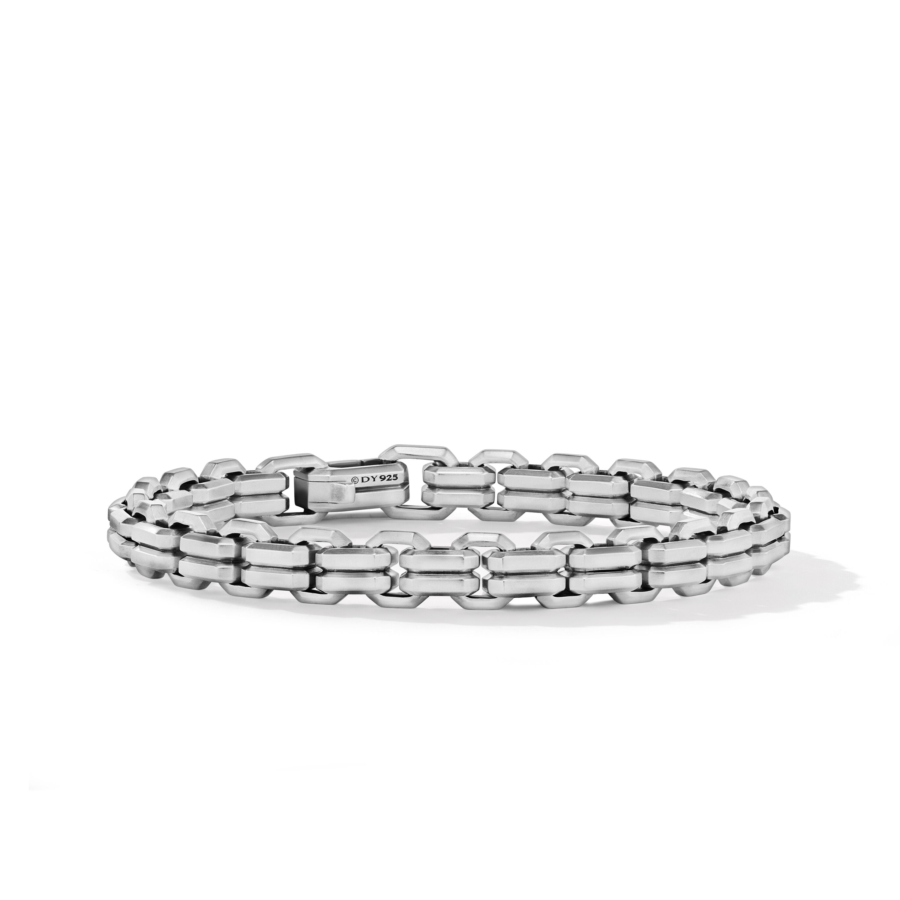David Yurman 8mm Streamline Dbl Link Bracelet Sil