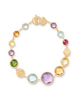 Marco Bicego 18k Yellow Gold And Multicolor Jaipur Bracelet