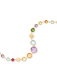 Marco Bicego 18k Yellow Gold And Multicolor Jaipur Bracelet