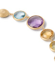 Marco Bicego 18k Yellow Gold And Multicolor Jaipur Bracelet