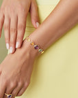 Marco Bicego 18k Yellow Gold And Multicolor Jaipur Bracelet