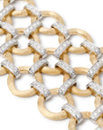 Marco Bicego 18k Yellow And White Gold And Diamond Jaipur Bracelet
