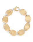 Marco Bicego 18k Yellow Gold Lunaria Diamond Bracelet