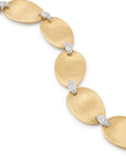 Marco Bicego 18k Yellow Gold Lunaria Diamond Bracelet
