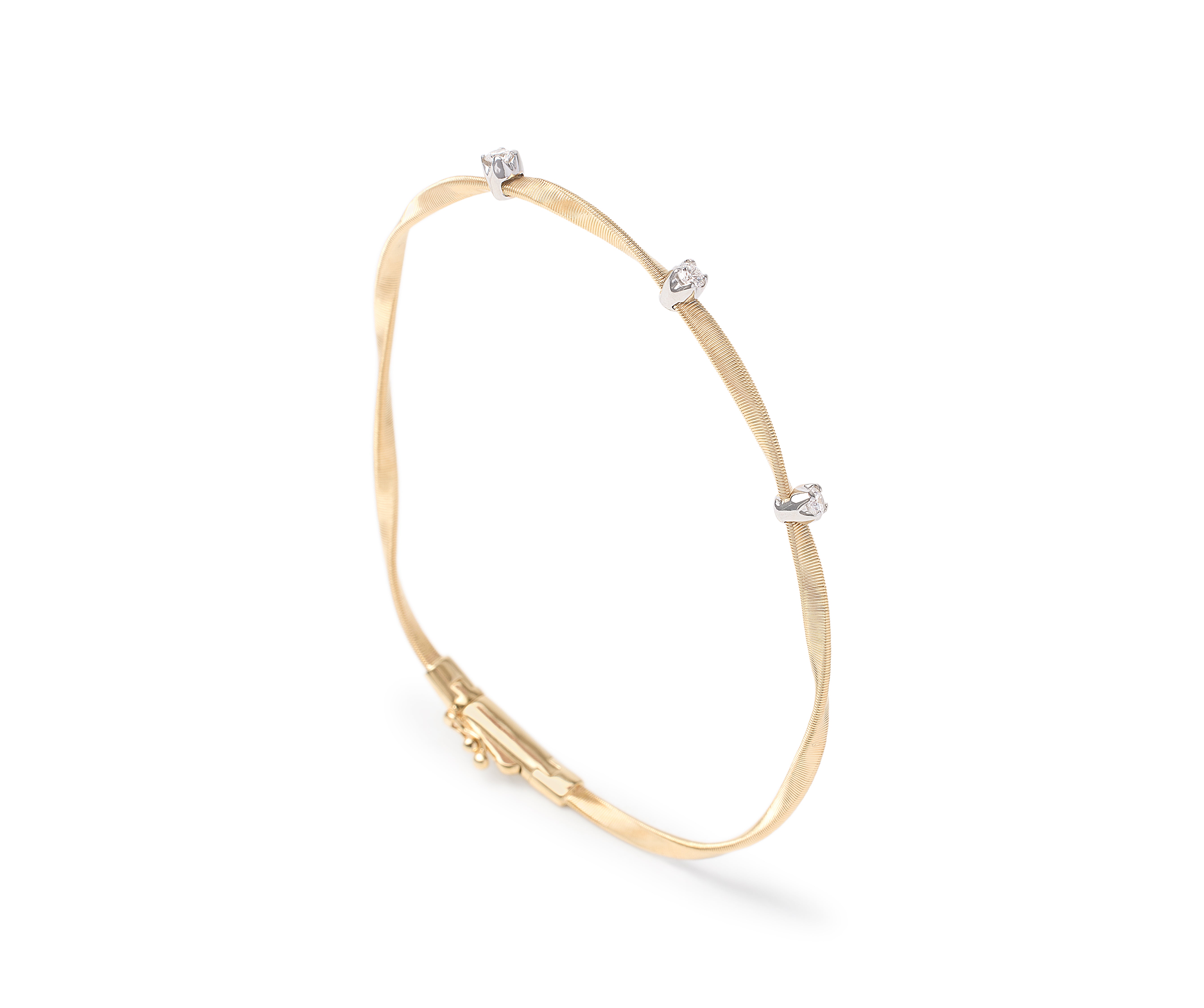 Marco Bicego 18k Yellow Gold Marrakech Diamond Bracelet