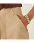 Marco Bicego 18k White & Yellow Gold Masai Diamond Bracelet