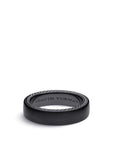 Streamline® Band Ring In Black Titanium, 6mm