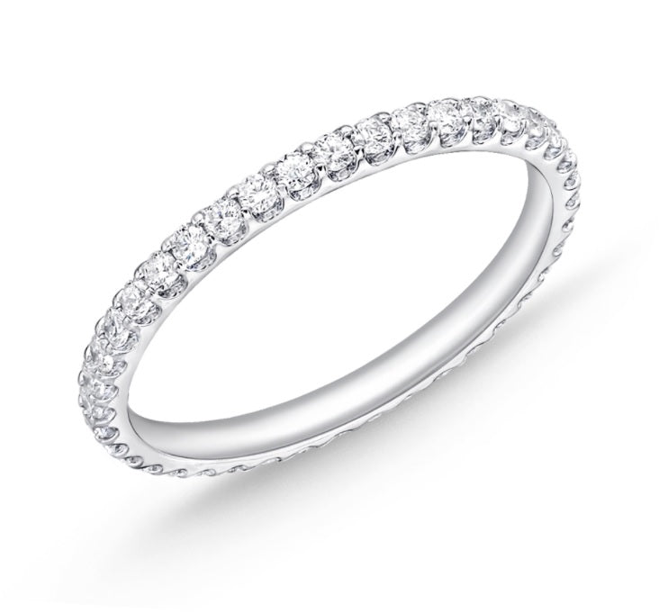 Memoire Platinum Odessa Diamond Band
