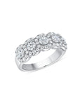 Brown & Co. 18k White Gold Round Diamond Band