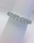 Brown & Co. Platinum Oval Diamond Eternity Band
