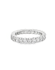 Brown & Co. Platinum Oval Diamond Eternity Band